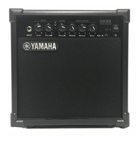 Imagem 2 de 2 de Amplificador Yamaha GA Series GA-15 para guitarra de 15W cor preto 127V