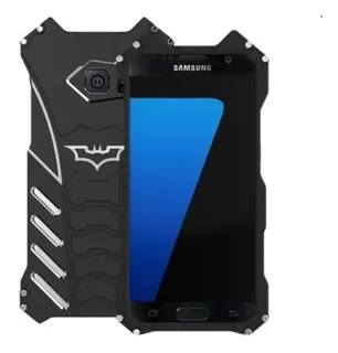 Funda Batman Galaxy Samsung Rjust S7 Edge Aluminio Case