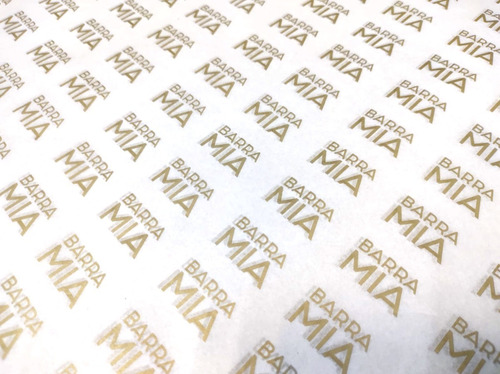 Papel China Impreso Personalizado 1000 Hojas Dorado