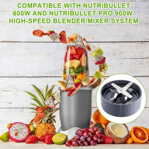 Imagen 7 de 11 de Set De 2 Cuchillas De Reemplazo Para Nutribullet 101s 600w