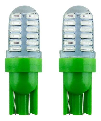 Ampolleta Led T10 Cola Pez 12v Engomada 24leds 