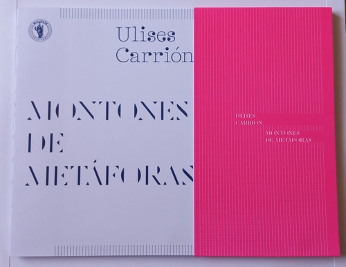 Imagen 2 de 4 de Montones De Metáforas De Ulises Carrión
