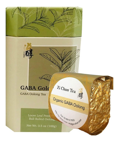 Gaba Gold  Té Orgánico Oolong Super Tea, Hojas Sueltas Alivi