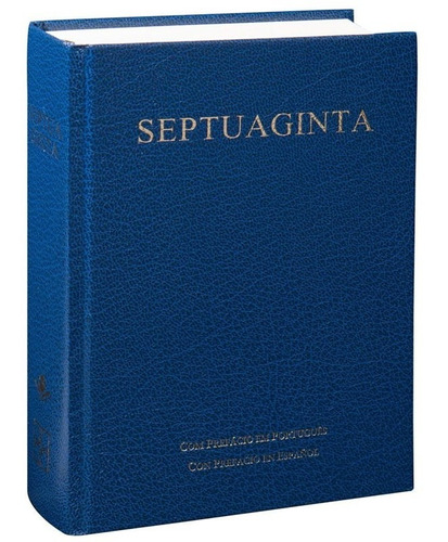 Bíblia Septuaginta Em Grego | Letra Normal | Capa Dura Azul