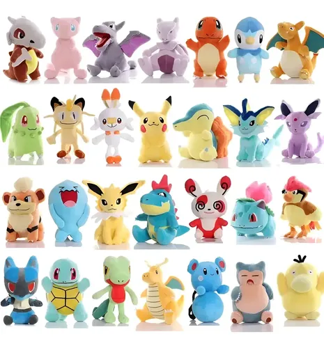 Peluche Pokemon Pikachu Varios Modelos Calidad Premium 22cm