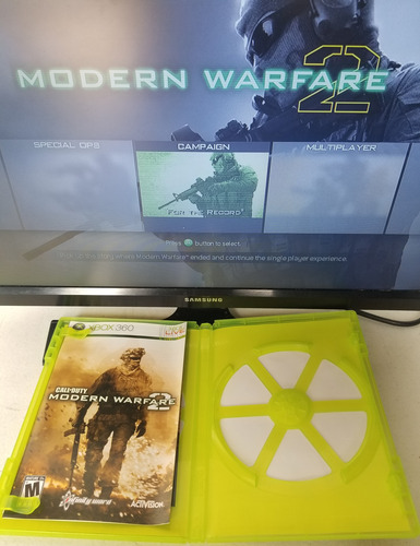 Call Of Duty Modern Warfare 2 Para Xbox 360 Formato Fisico (Usado)