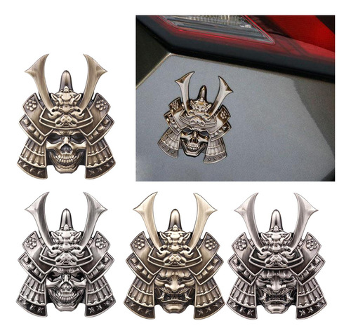 2 Samurai Suv Coche A-cráneo De Bronce A-cráneo De Bronce