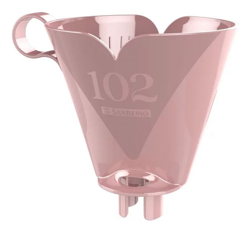 Imagem 6 de 6 de Kit Garrafa Térmica 700ml Suporte Filtro Café Sanremo Branca