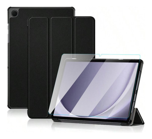 Kit Case Magnética + Vidro Para Tablet Samsung A9 8.7 X110