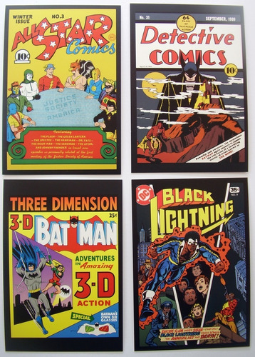 Imagen 3 de 5 de The Art Of Vintage Dc Comics 100 Tarjetas Postales