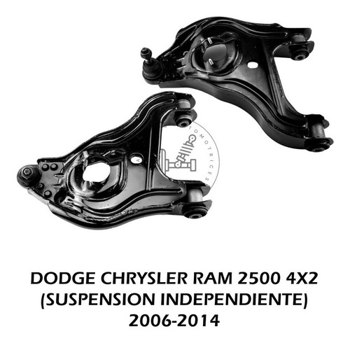 Par De Horquilla Inferior Dodge Chrysler Ram 2500 4x2 06-14