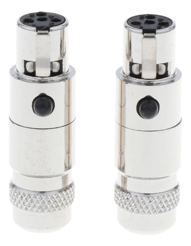 Bh Compatible 2 Piezas Chapadas En Oro De 5 Mm Mini 4 Pines