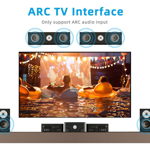 Para Adaptador De Audio Arc De 192 Khz, Extractor De Audio