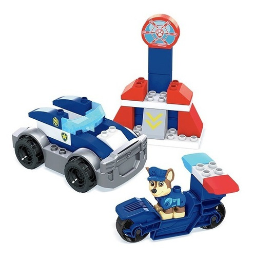 Paw Patrol Chase Mega Bloks Bloques De Construcción 31piezas