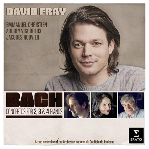 Cd De Conciertos Para 2, 3 Y 4 Pianos De David Fray Bach