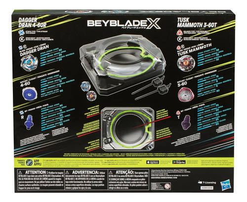 Beyblade X Xtreme Battle Set Con Beystadium Arena...