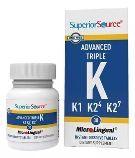 Superior Source Advanced Triple K 30tabletas Sublinguales