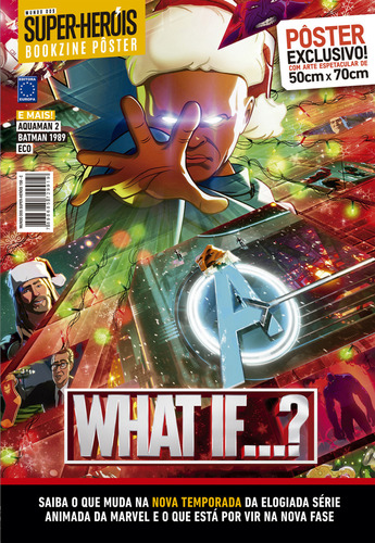 Superpôster Mundo Dos Super-heróis - What If! Temporada 2, De Editora Europa., Vol. 1. Editorial Europa, Capa Mole, Edição 2024-02-29 00:00:00 Em Português
