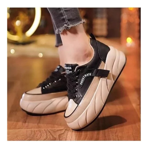 Zapato Ortopédico Para Mujer Diseño Para Cómodo Casual Con