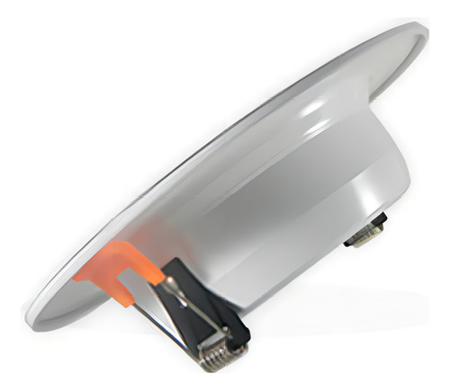 10 Pack Panel Led 20w Para Empotrar Falso Plafon O Bote 12cm Color Marco Blanco Con Satin Luz Fria 6500k