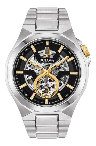 Reloj Bulova Automatico 21 Jewels 98a224