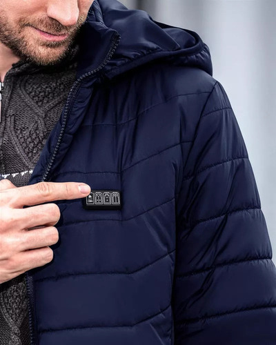 Abrigo De Invierno, Chamarra Con Calefacción Eléctrica Usb