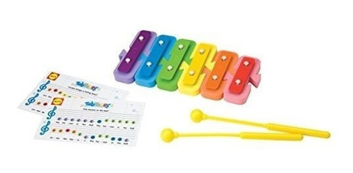 Imagen 3 de 7 de Xilofon Musical Infantil 6 Notas Para El Agua 04522 Edu