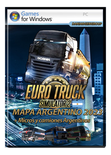 Mapa Argentina Euro Truck Simulator 2 El Más Completo 2023