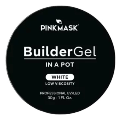 Pink Mask Builder Gel En Pote White X 30 Ml