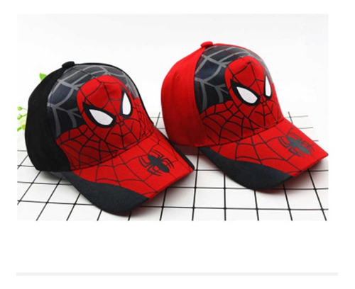 Gorra Spiderman Para Niño Super Héroes 
