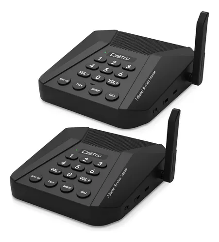 comprar Calltou Sistema Intercomunicacion Inalambrico Seguridad 7 3