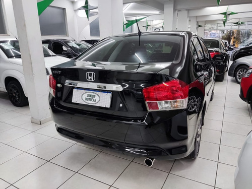 Imagem 6 de 15 de Honda City 1.5 Ex Aut. Preto 2011 Flex