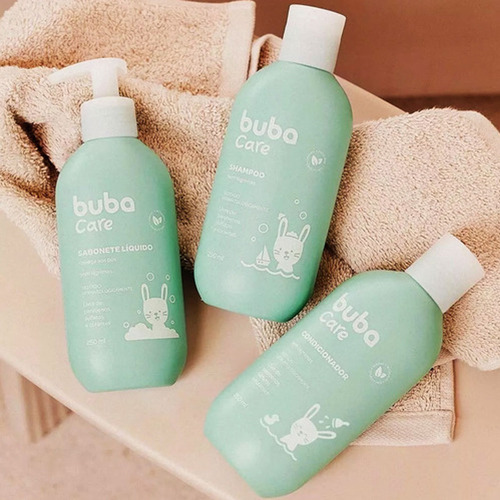 Shampoo Vegano Bebês Sem Lágrimas 400ml Original Buba