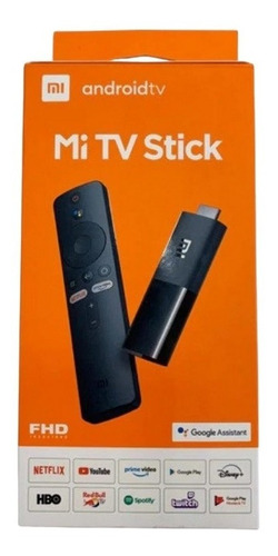 Imagen 6 de 10 de Xiaomi Mi TV Stick MDZ-24-AA control de voz Full HD 8GB negro con 1GB de memoria RAM