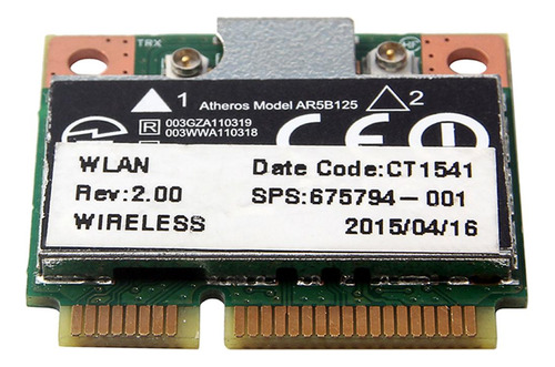 Nueva Tarjeta Ar9435 / Ar5b125 Wlan Inalámbrica 675794-001