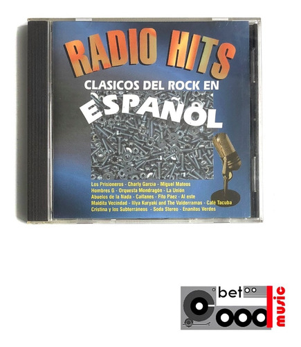 Cd Radio Hits Clásicos De Rock En Español - Excelente 