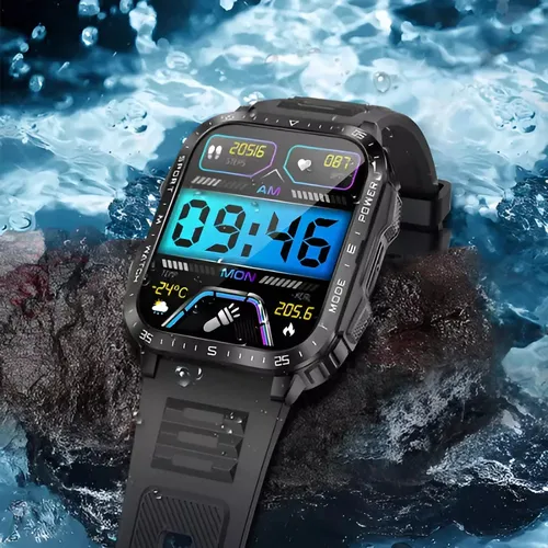 Reloj Inteligente Smartwatch Kt79 1,96 Amoled - 3atm -430mah