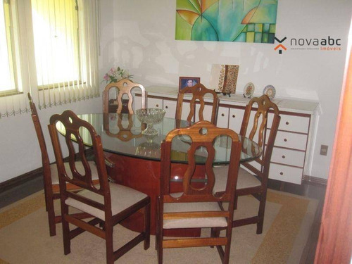 Sobrado Alto Padrão À Venda No Bairro Santa Maria, Com 342m² E 4 Dormitórios Por R$1.100.000 - Santo André - So0335