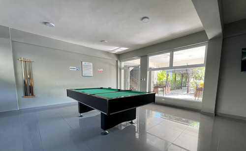 Apartamento Amueblado, Residencial Mediterraneo Santiago.
