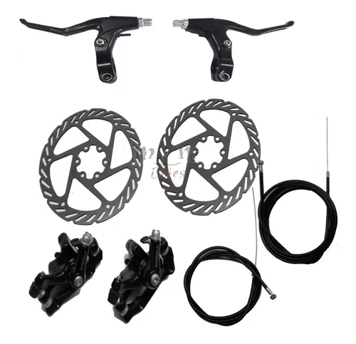 Kit X 2 Cable De Freno Bicicleta Mtb Acero 1.5 X 1700 Mm