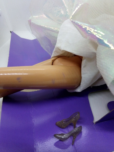 Crystal Barbie -usada Con Caja- Leer Detalles