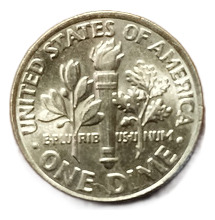 Moneda One Dime Año 2004 D Estados Unidos (Usado)