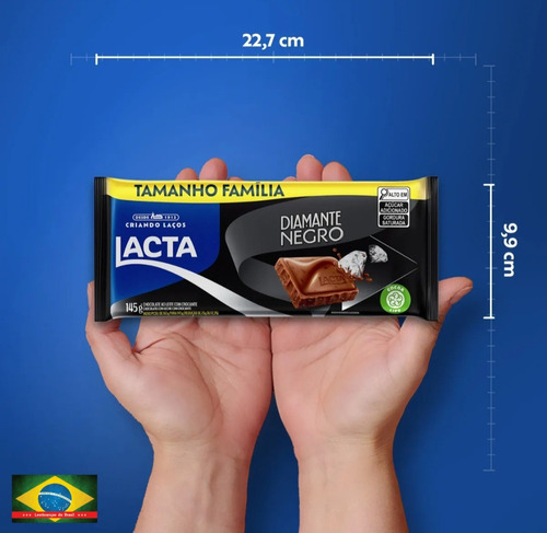 Chocolate Diamante Negro De Brasil!!! Nestlé Lacta Bis Skol