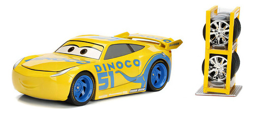 Dinoco Cruz Ramirez Metalico Escala 1/24 Disney Cars 3