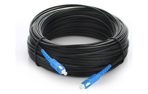 Cable Fibra Optica Exterior Mono Sc-sc 100 Mts Certificado