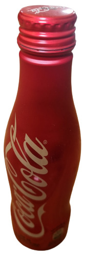 Garrafa Coca Cola - Metal - Fifa 2014 - Cheia