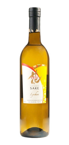 Imagen 1 de 4 de Sake Hana, Sabor Lychee (sake Saborizado) 750ml