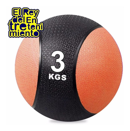 Pelota Medicinal 7k C/ Pique Balón Medicine Ball Peso El Rey