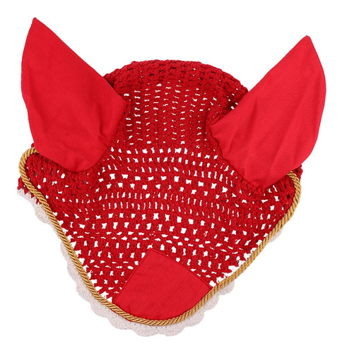2 Crochet De Transpirable Con Para Caballo Accesorio De