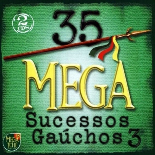 Imagem 1 de 1 de Cd - 35 Mega Sucessos Gaúchos Vol. 3 - Duplo